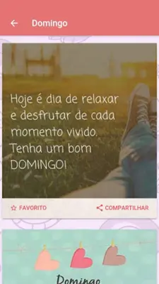 Dias da Semana android App screenshot 5